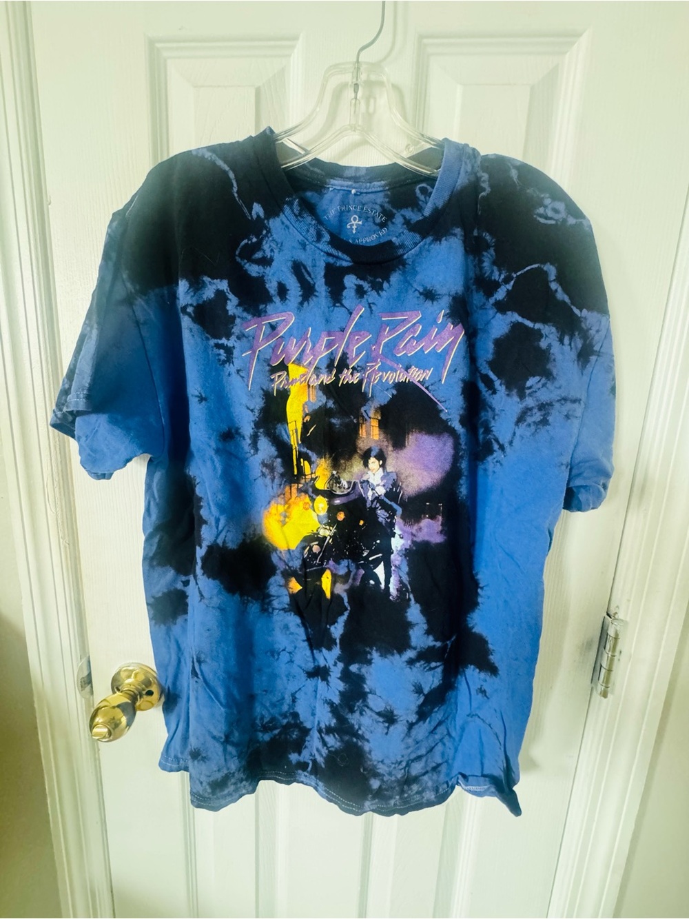 Prince Blue Graphic Logo Tee